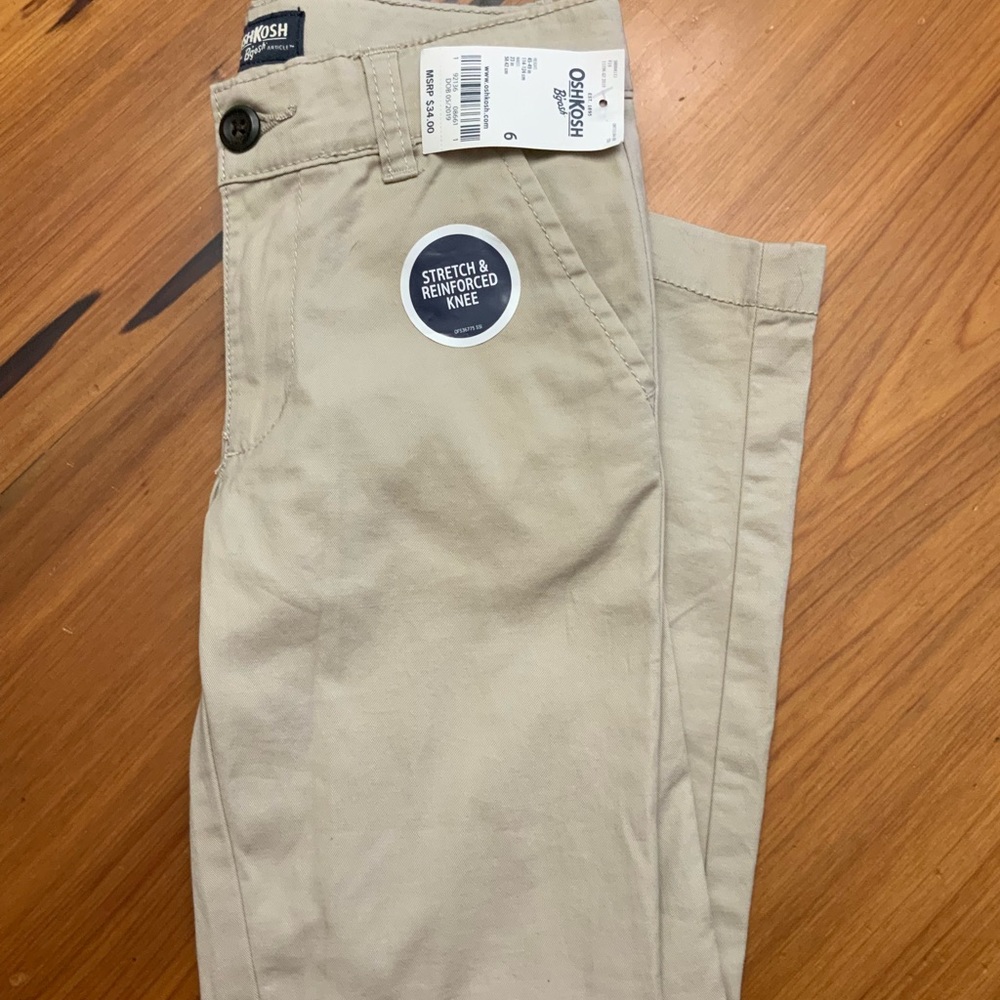 NWT boys khakis